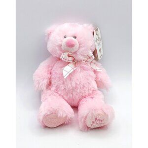 GUND Baby My 1st Teddy Bear Stuffed Animal Plush Toy Soft Pink 9" NEW